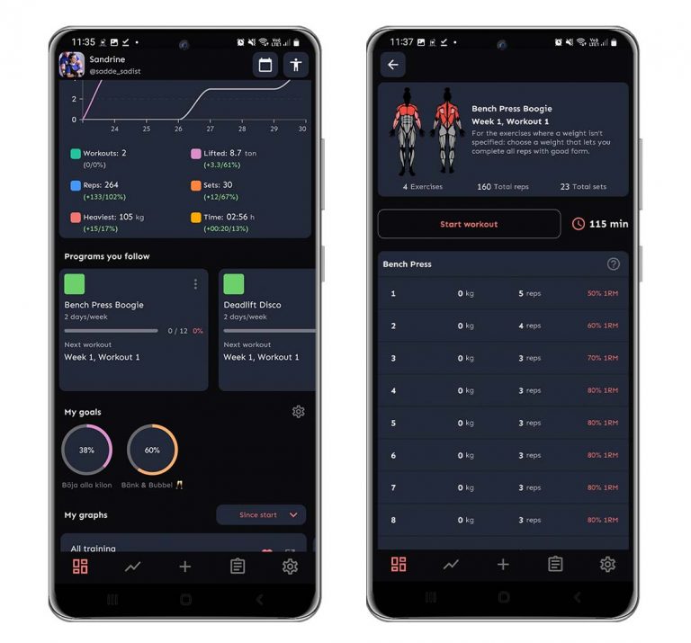 How to Merge Two Program Workouts StrengthLog Support Area